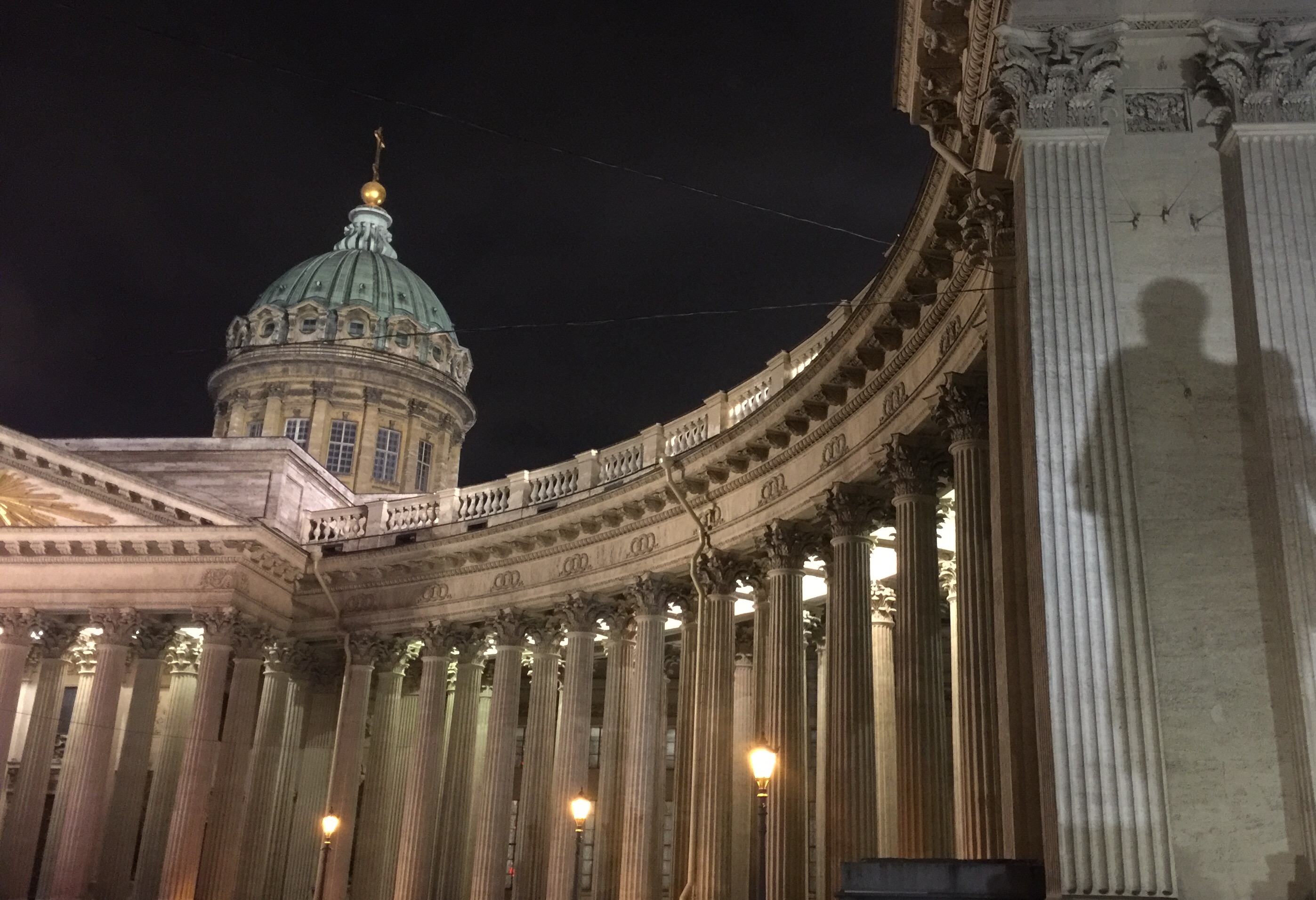 Казанский собор в Санкт Петербурге осень